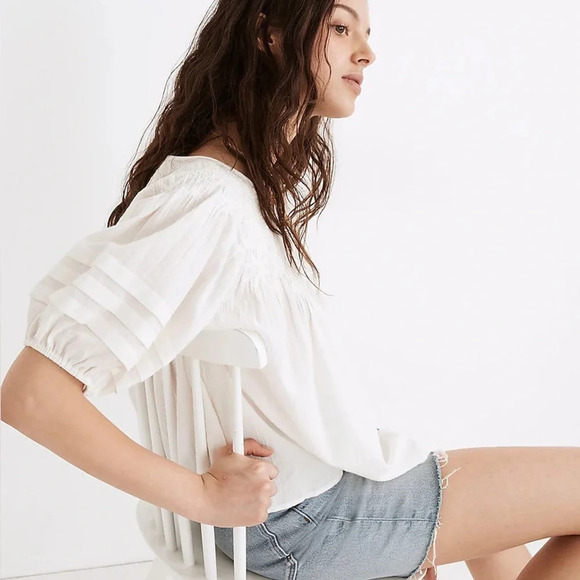 Madewell White Blouse - Picture 2 of 9